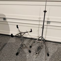 Pearl snare stand and hi hat stand