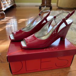 Aerosoles Women’s Shoes (size 8) Red