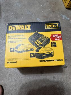 Dewalt Kit Battery 6 & 4 And Charger