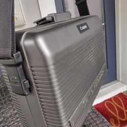 Vintage Canon Carrying Case Hard Shell Shoulder Strap