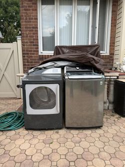 Large Capacity Washer  &  Dryer