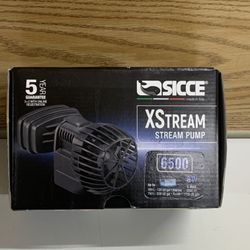 Sicce XStream 6500 Wave Maker Flow Aquarium Pump 1720 GPH Fish Tank Wavemaker