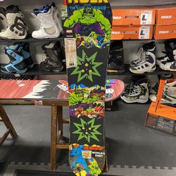 brand new Burton chopper marvel limited edition kids snowboards