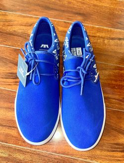 Los Angeles Dodgers Pantone 294 Men’s  Supra Cuba Shoes Size 10