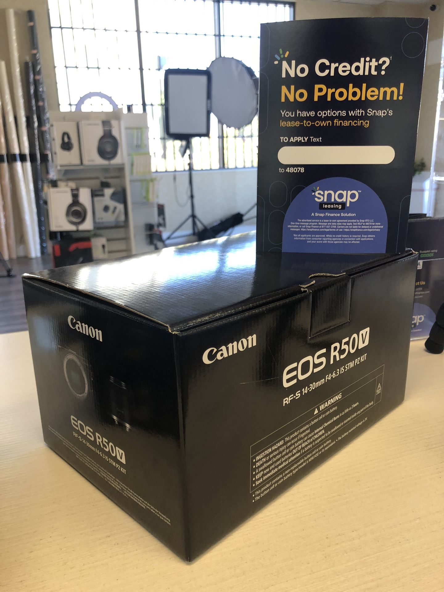 Canon EOS R50V With 14-30mm Lens Kit Only At Downey Camera