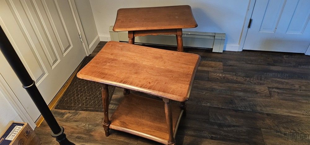 Matching Maplelux MCM End Tables