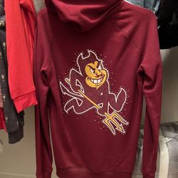 Arizona State University Sundevils ASU Zip Up Hoodie