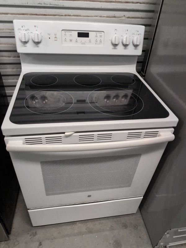 White Glass Top Stove ($280)