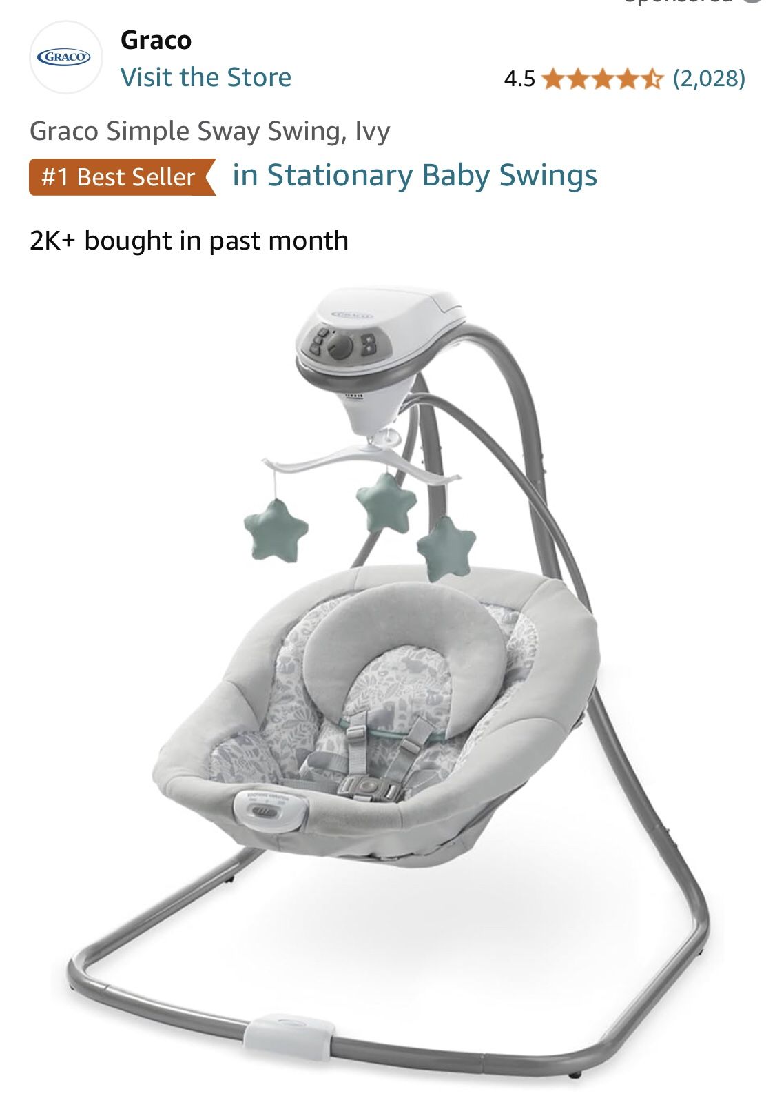 Graco Simple Sway Swing