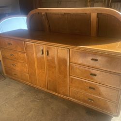 4 Piece MCM Furniture Set! INDIVIDUALLY OR AS A SET *Dresser, *Headboard, *Nightstand, *Mirror