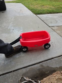 Kids Red Wagon