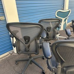 Herman Miller Aeron’s Classic / Remastered / Mirra/ Mirra 2/ 