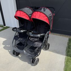 Kolcraft Travel Double Stroller 
