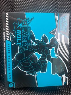 Pokemon black bolt ETB sealed