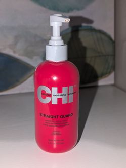 CHI Straight Guard Smoothing Styling Cream 8.5 oz Frizz Control Sleek Shine New