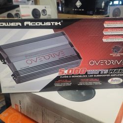 5000 WATT BASS AMPLIFIER NEW