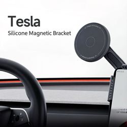 Tesla special mobile phone car holder, magnetic suction