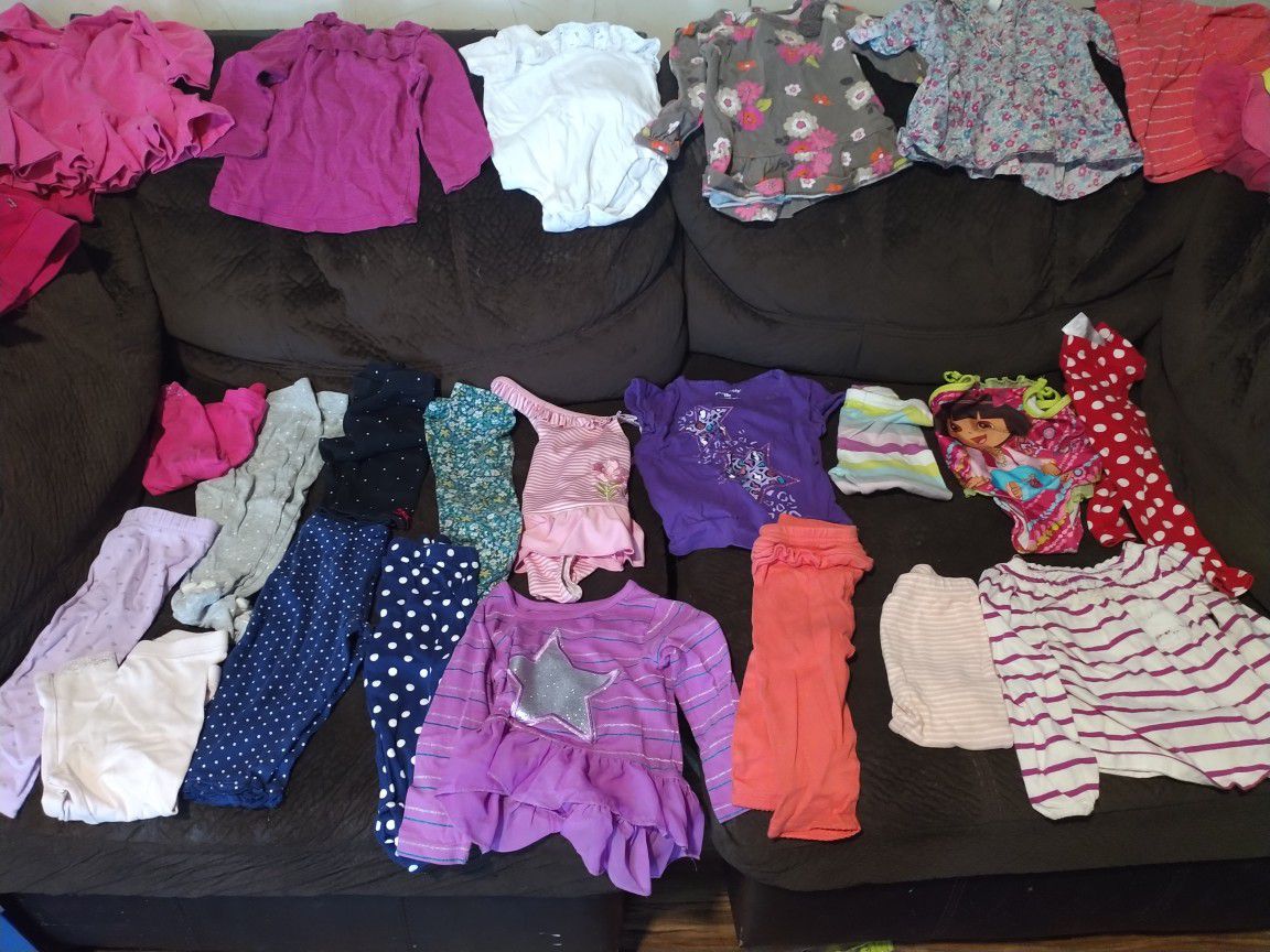 2T, 18-24 month Toddler Girls Clothes