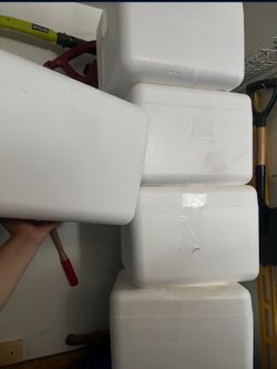 Foam coolers