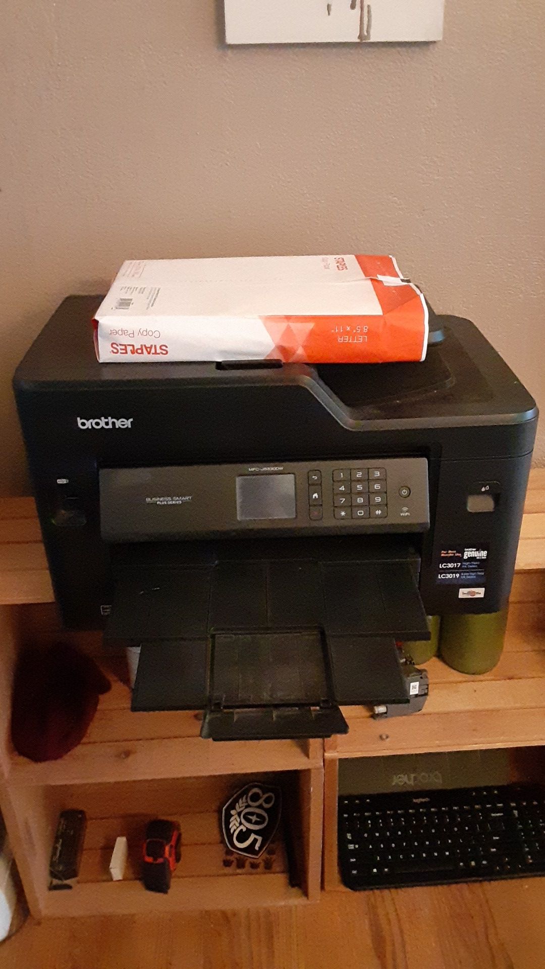 Brother MFC-J533DW Wide Format Inkjet Printer, 11x17