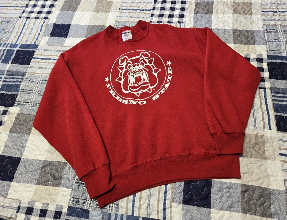 Vintage Bulldogs Fresno State Sweater Sweatshirt