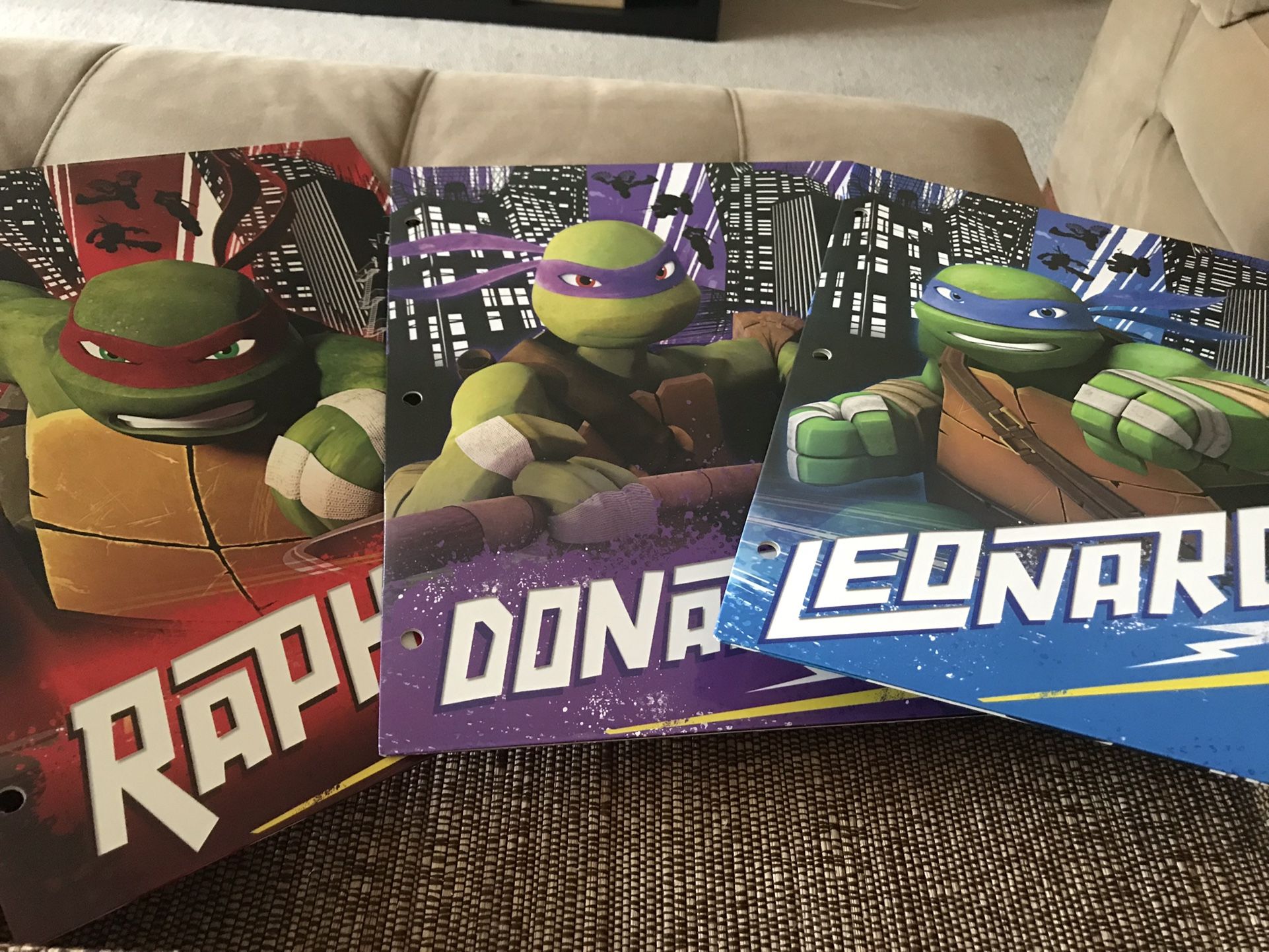 NEW! TMNT FOLDERS