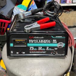 Schumacher 75/12/2 Amp Fully Automatic Starter/Charger with 2 LEDs