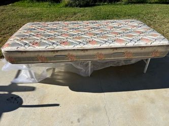 Twin size foldable bed frame