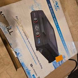 New (Open Box) - Nexgrill Fuse 400 22" Tabletop Electric Grill/Griddle - Retails $199
