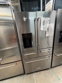 Kitchenaid 5 Door Stainless Steel Refrigerator
