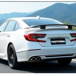 Universal 46 Inch Rear Trunk Wing Ducktail Spoiler, GT Wing Tail Spoiler 
