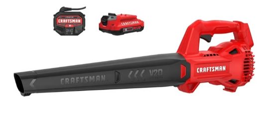 CRAFTSMAN V20 20-volt 200-CFM 90-MPH Battery Handheld Leaf Blower