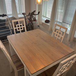 Dining Table With 4 Chairs