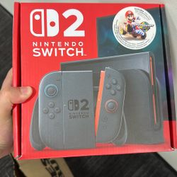 Nintendo Switch 2 Mario Kart Edition brand new 