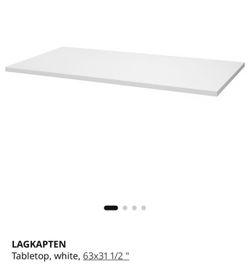 Mesa Blanca De Madera Con Sus Patas . White Table Wood .