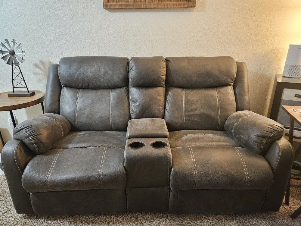 Reclining Loveseat-2
