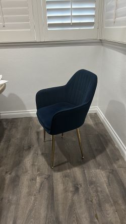 Navy blue chair