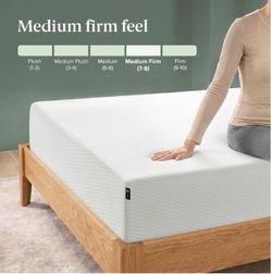 Zinus 12 Inch Queen Green Tea Memory Foam Mattress, Medium Firm Feel I have 2 .$195 each