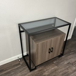 Sideboard Buffet Storage Cabinet 2 Door Accent Console Table 