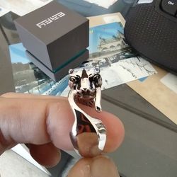 EFFY Panther Silver Ring