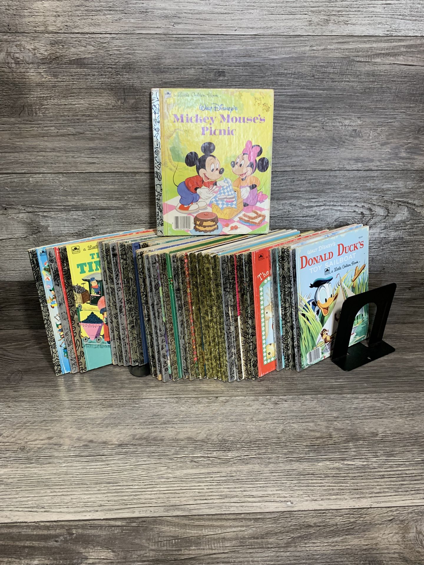 Vintage a Little Golden Books 33 Book Lot