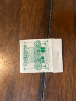 Butch McGuire’s match book