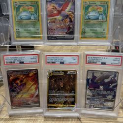 Pokemon PSA Slabs