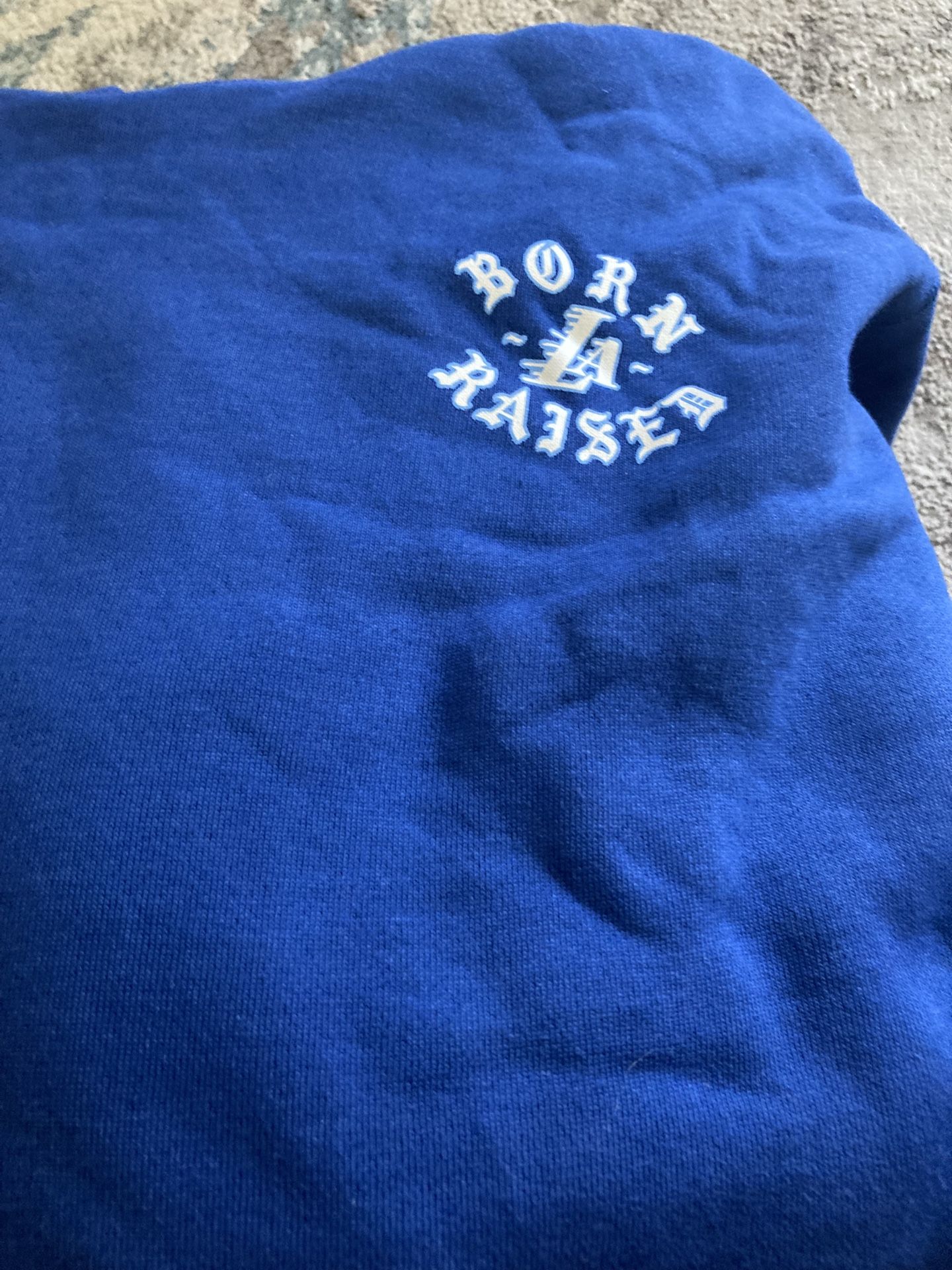 Born And Raised Los Angeles Lakers Sweatshirt