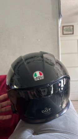 AGV helmet with cardo