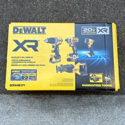 Dewalt Xr 4-tool Combo Kit 