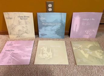 Classical music / background music records. Very nostalgic.