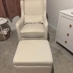 Glider rocking chair