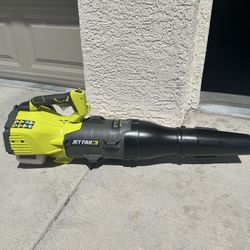 RYOBI 25cc 2-Stroke Gas Jet Fan Blower (Model RY25AXB).