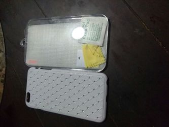 Iphone 6s plus case n glass protector